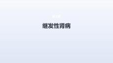 继发性肾病课件