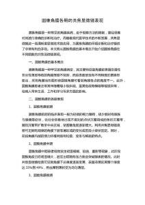 圆锥角膜各期的共焦显微镜表现
