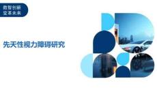 先天性视力障碍研究