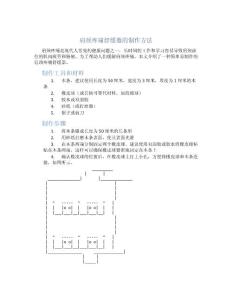 肩颈疼痛舒缓器的制作方法