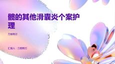 髋的其他滑囊炎个案护理