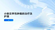小肠交界性肿瘤的治疗及护理