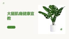 大腿肌痛健康宣教