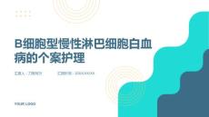 B细胞型慢性淋巴细胞白血病的个案护理