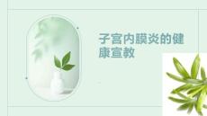 子宫内膜炎的健康宣教