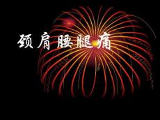 颈肩腰腿痛颈肩腰腿痛康复2021年培训