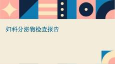 妇科分泌物检查报告