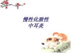 慢性化脓性中耳炎讲义