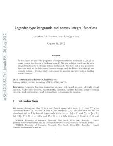 Legendre-type integrands and convex integral functions