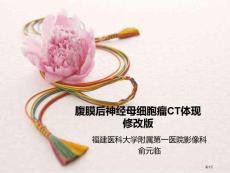 腹膜后神经母细胞瘤修改