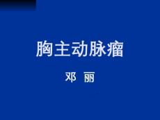 胸主动脉瘤【13页】