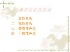 急慢性鼻炎