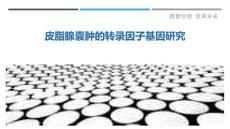 皮脂腺囊肿的转录因子基因研究