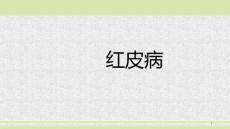 红皮病医疗主题讲座培训课件