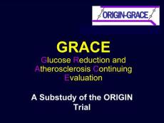 GRACE Presentation Slides--2012ESC心血管专家课件