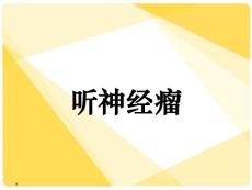 听神经瘤课件培训课件
