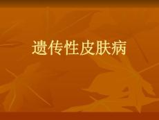 遗传性皮肤病PPT培训课件