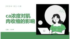 ca浓度对肌肉收缩的影响