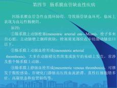 肠系膜血管缺血性疾病讲义(ppt-17页)