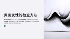 黄斑变性的检查方法