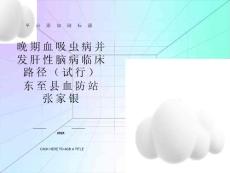 晚期血吸虫病并发肝性脑病