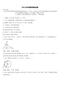 江蘇省鹽城市大岡初中2023屆中考考前最后一卷數(shù)學(xué)試卷含解析