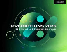 FORRESTER - Predictions 2025 B2C CX_CAIG