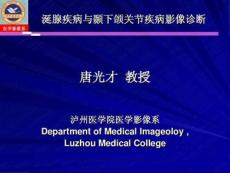 涎腺疾病与颞下颌关节疾病影像诊断