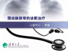 颈动脉狭窄的诊断治疗
