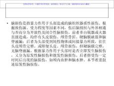 脑震荡病人护理课件
