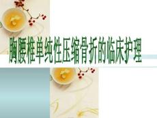 胸腰椎骨折的临床护理