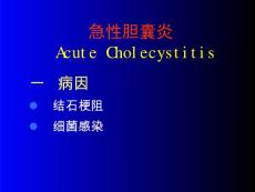 急性胆囊炎【25页】