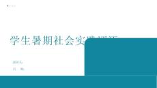 學(xué)生暑期社會(huì)實(shí)踐評(píng)語(yǔ)