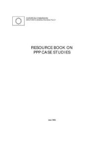 15. Resource book on PPP case study