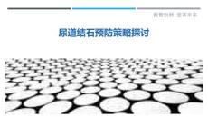 尿道结石预防策略探讨-详解洞察