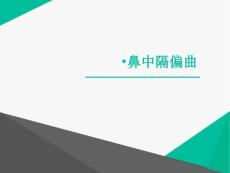 鼻中隔偏曲课件-PPT
