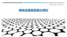 肺吸虫病基因表达调控-剖析洞察