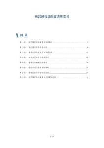 视网膜母细胞瘤遗传变异-洞察分析