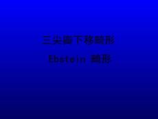 三尖瓣下移畸形ppt课件