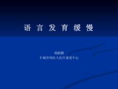 语言发育迟缓