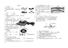褶皺山練習(xí)題(含復(fù)習(xí)資料)
