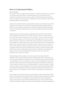 how+to+understand+politics