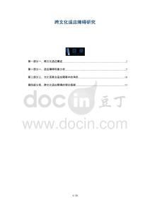 跨文化适应障碍研究-详解洞察