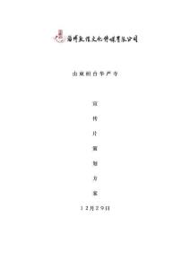 2025年華嚴(yán)寺策劃案