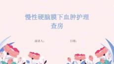 慢性硬脑膜下血肿护理查房