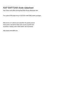 NXP bap70am diode用戶數據手冊