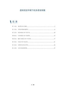 虛擬現(xiàn)實環(huán)境下的多感官刺激-洞察剖析