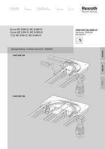 Rexroth力士樂彎道KE2&90-O安裝說明書