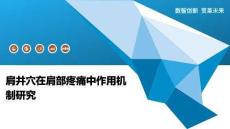 肩井穴在肩部疼痛中作用机制研究-洞察阐释
