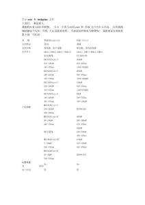关于cree 和 bridgelux 芯片.doc